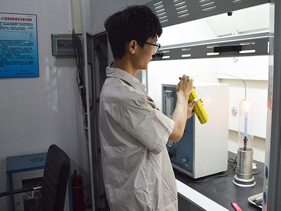 建筑材料氧指數(shù)試驗